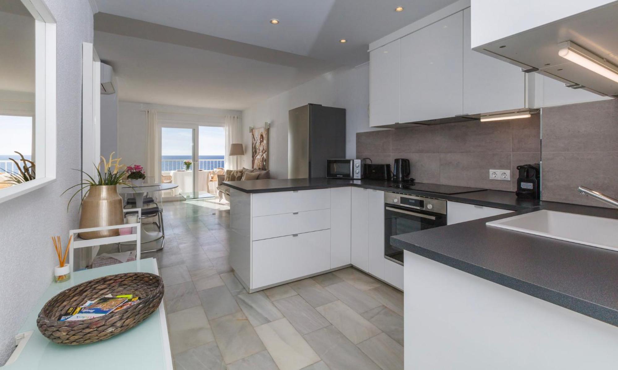 Oceanfront Mijas Apartment Ngoại thất bức ảnh